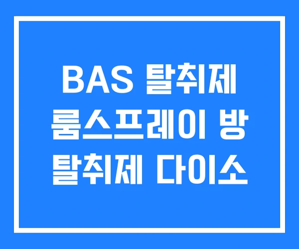 BAS 탈취제 룸스프레이 방 탈취제 다이소