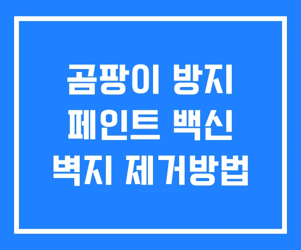 곰팡이 방지 페인트 백신 벽지 제거방법 곰팡이 방지 페인트 백신 벽지 제거방법