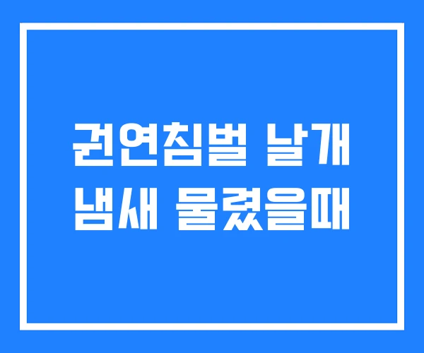 권연침벌 날개 냄새 물렸을때 권연침벌 날개 냄새 물렸을때