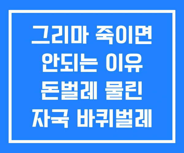 그리마 죽이면 안되는 이유 돈벌레 물린 자국 바퀴벌레 공생 그리마 죽이면 안되는 이유 돈벌레 물린 자국 바퀴벌레 공생