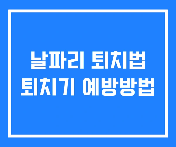 날파리 퇴치법 퇴치기 예방방법 날파리 퇴치법 퇴치기 예방방법
