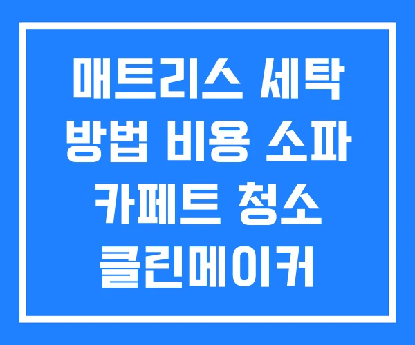 매트리스 세탁 방법 비용 소파 카페트 청소 클린메이커 매트리스 세탁 방법 비용 소파 카페트 청소 클린메이커