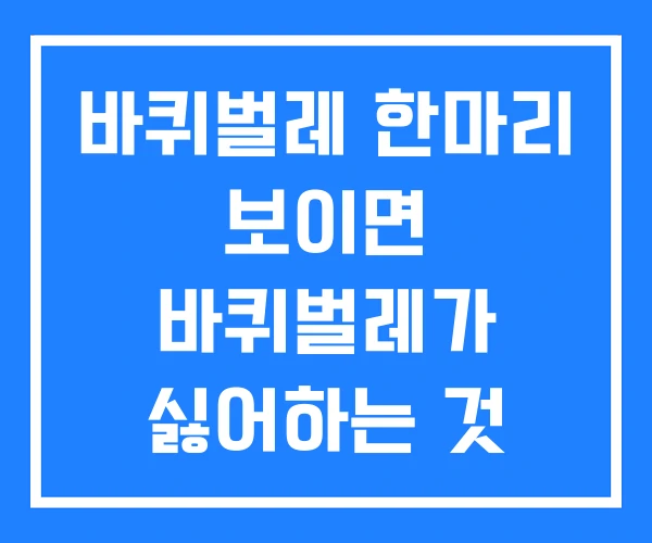 바퀴벌레 한마리 보이면 바퀴벌레가 싫어하는 것 숨은 잡는 법 바퀴벌레 한마리 보이면 바퀴벌레가 싫어하는 것 숨은 잡는 법
