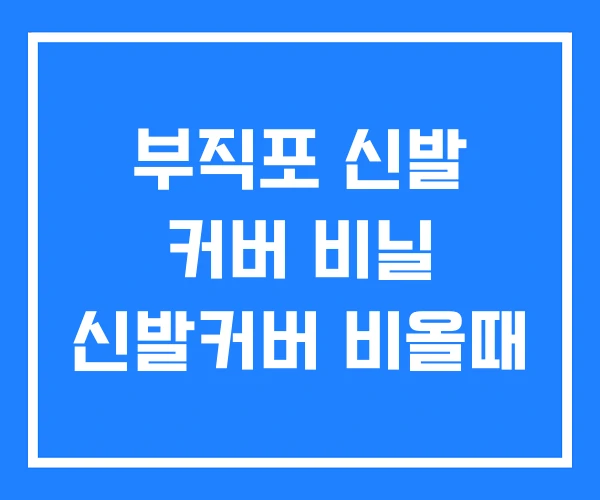 부직포 신발 커버 비닐 신발커버 비올때 부직포 신발 커버 비닐 신발커버 비올때