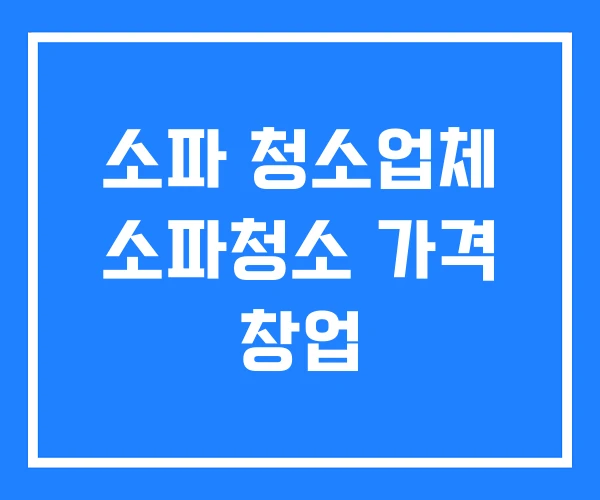 소파 청소업체 소파청소 가격 창업 소파 청소업체 소파청소 가격 창업
