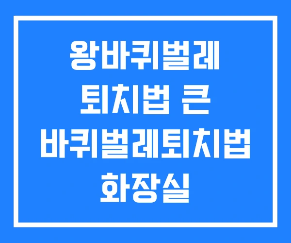 왕바퀴벌레 퇴치법 큰 바퀴벌레퇴치법 화장실 왕바퀴벌레 퇴치법 큰 바퀴벌레퇴치법 화장실