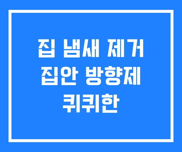 집 냄새 제거 집안 방향제 퀴퀴한 집 냄새 제거 집안 방향제 퀴퀴한