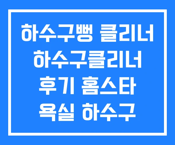 하수구뻥 클리너 하수구클리너 후기 홈스타 욕실 하수구 하수구뻥 클리너 하수구클리너 후기 홈스타 욕실 하수구